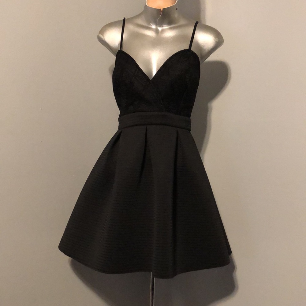 A beautiful black party dress